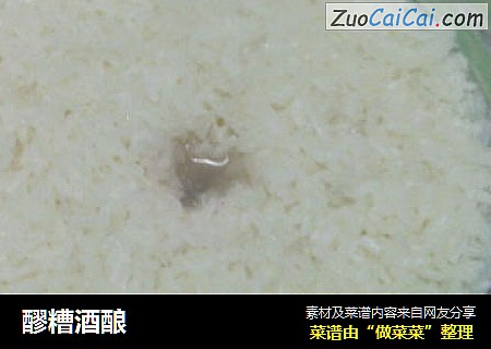 醪糟酒酿