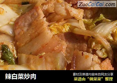 辣白菜炒肉