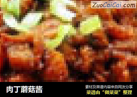 肉丁蘑菇酱