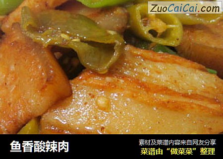 鱼香酸辣肉