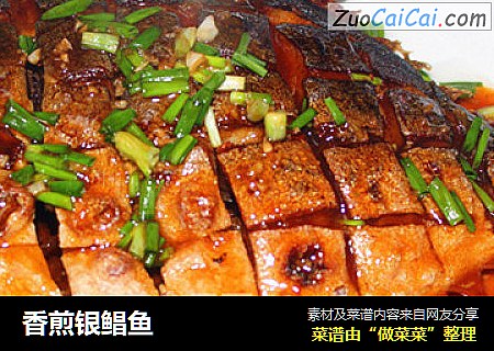 香煎银鲳鱼