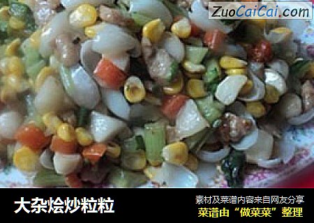 大杂烩炒粒粒