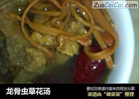 龙骨虫草花汤