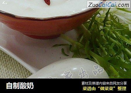 自制酸奶