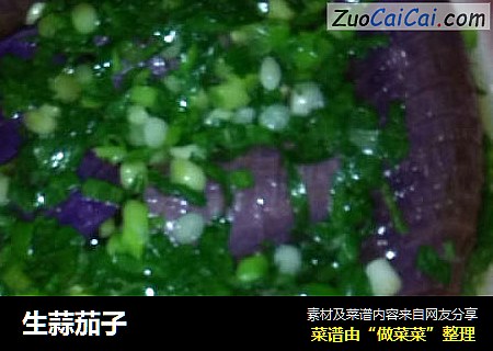 生蒜茄子