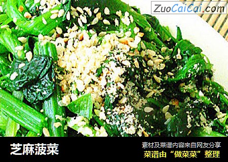 芝麻菠菜