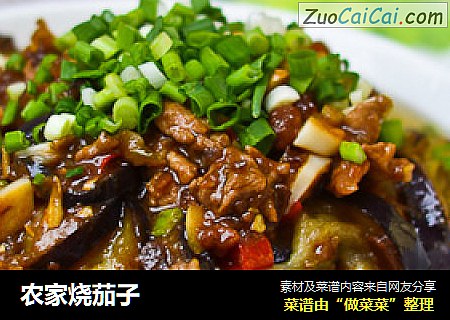 农家烧茄子
