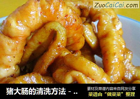猪大肠的清洗方法－－简单又干净