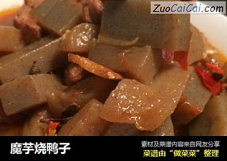 魔芋烧鸭子