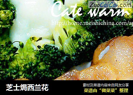 芝士焗西兰花