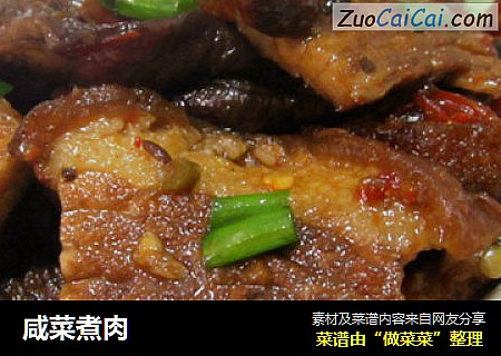 咸菜煮肉