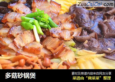 多菇砂锅煲