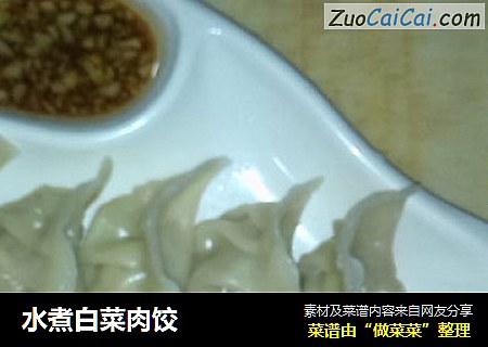 水煮白菜肉饺