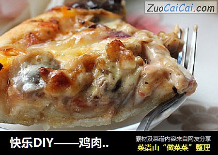 快乐DIY——鸡肉披萨