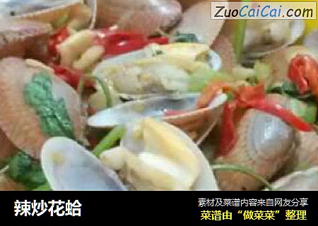 辣炒花蛤