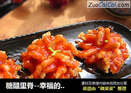 糖醋里脊--幸福的像花儿一样