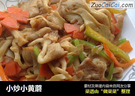 小炒小黄蘑