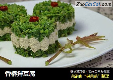 香椿拌豆腐
