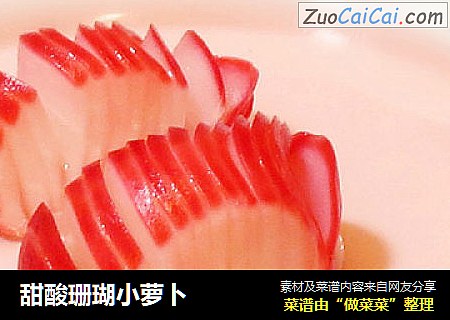 甜酸珊瑚小萝卜