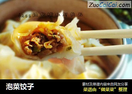 泡菜饺子