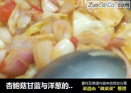 杏鲍菇甘蓝与洋葱的碰撞