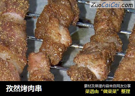 孜然烤肉串