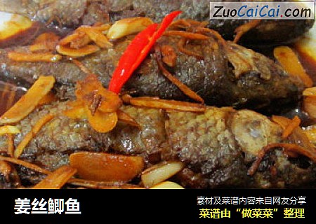 姜丝鲫鱼
