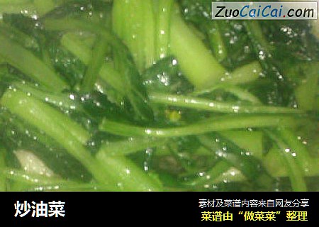 炒油菜