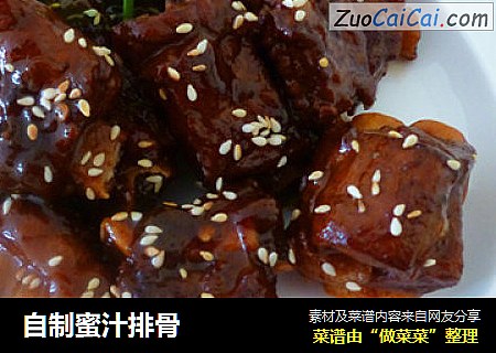 自制蜜汁排骨