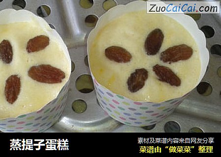 蒸提子蛋糕
