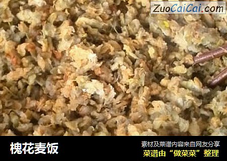 槐花麦饭