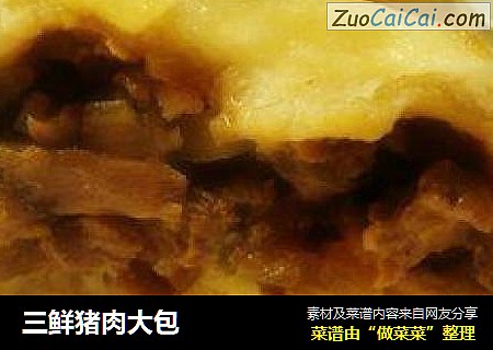 三鲜猪肉大包