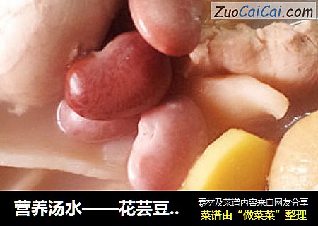 营养汤水——花芸豆猪腱排骨汤