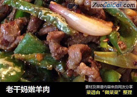 老干妈嫩羊肉