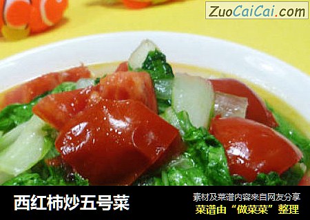 西红柿炒五号菜