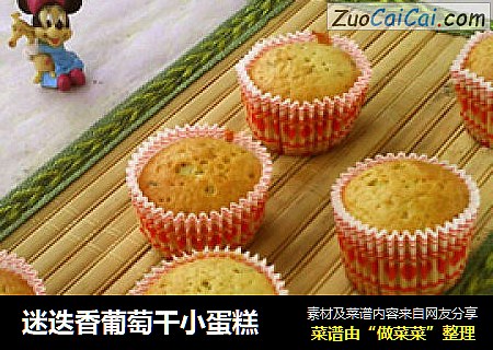 迷迭香葡萄干小蛋糕