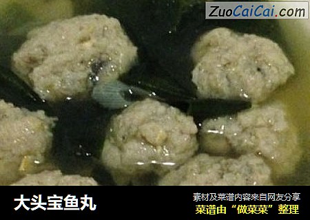 大头宝鱼丸