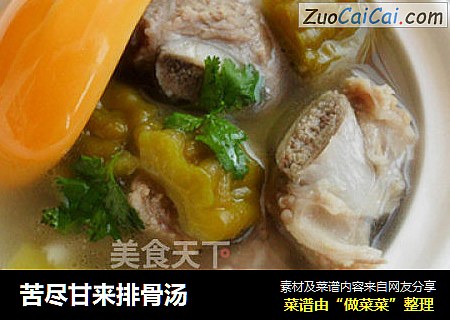 苦尽甘来排骨汤