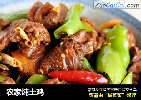农家炖土鸡
