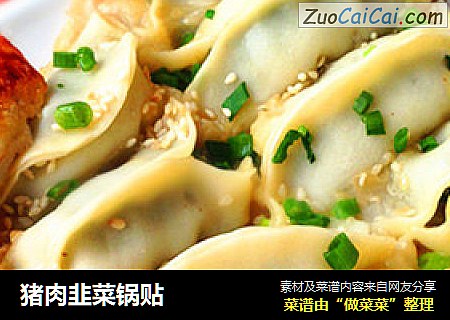 猪肉韭菜锅贴