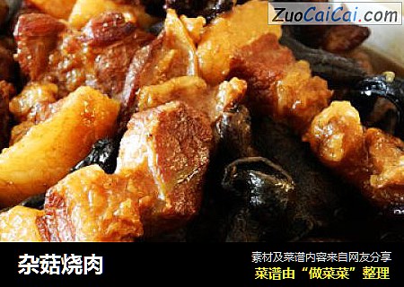 杂菇烧肉
