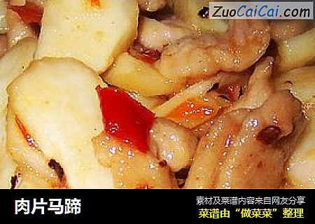 肉片马蹄