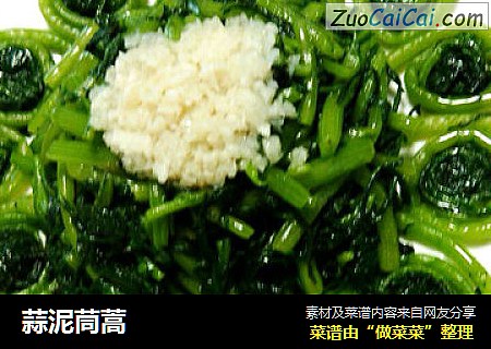 蒜泥茼蒿