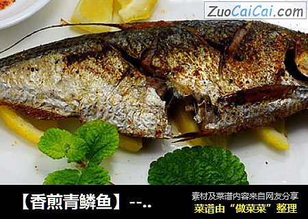 【香煎青鳞鱼】---刺多的鱼更美味