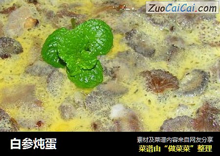 白参炖蛋