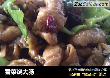雪菜烧大肠