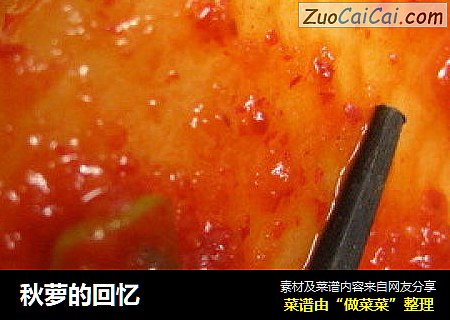 秋萝的回忆