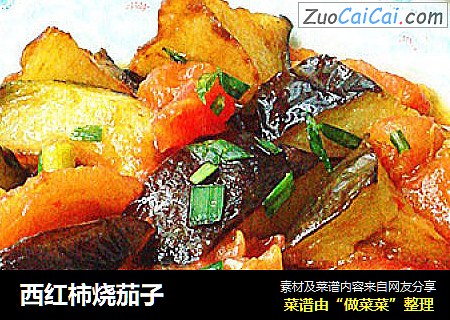 西红柿烧茄子