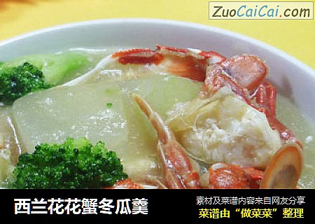 西兰花花蟹冬瓜羹