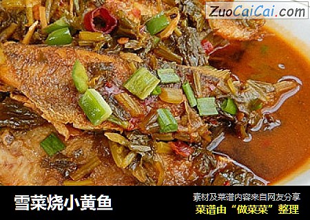 雪菜烧小黄鱼